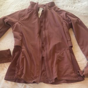Dusty pink Fabletics jacket